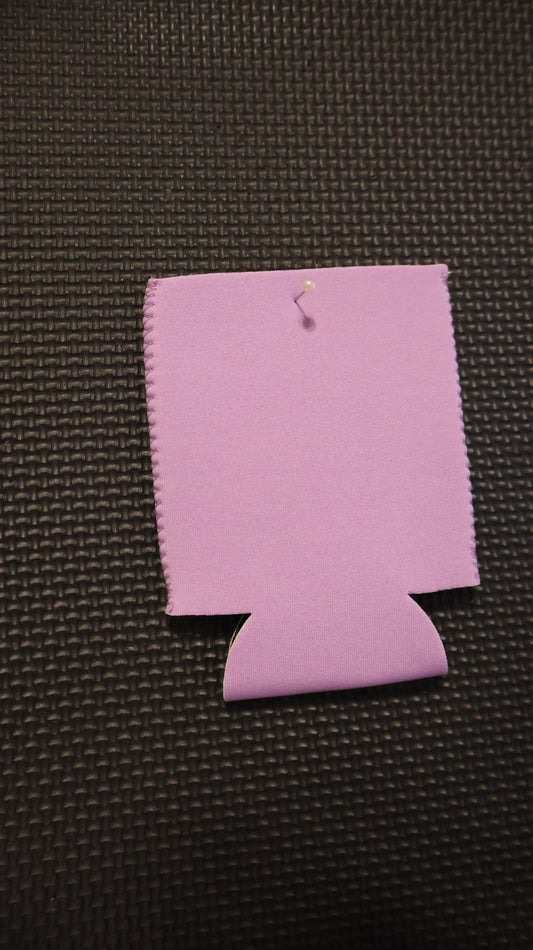 Lavender Can Koozie