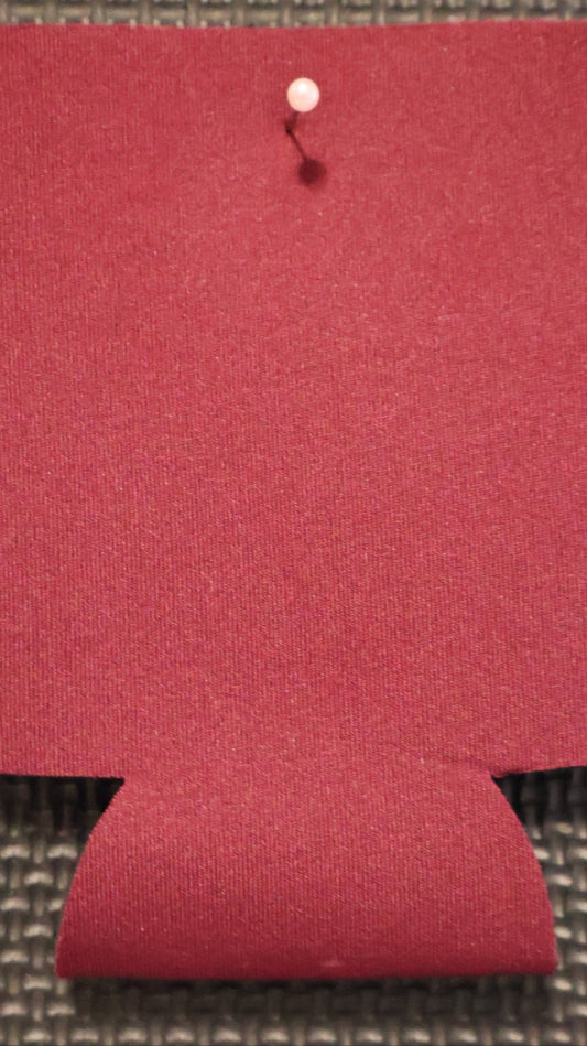 Maroon Can Koozie