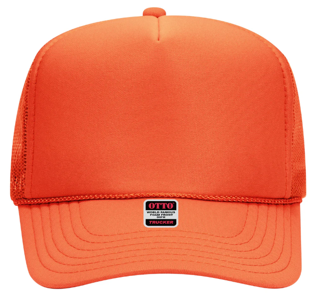 Orange Otto Trucker Hat