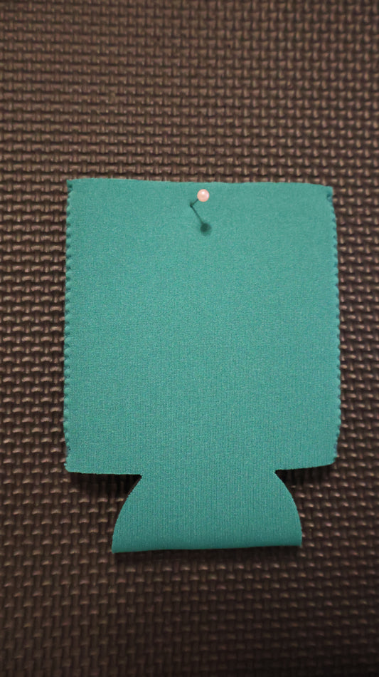 Teal Can Koozie