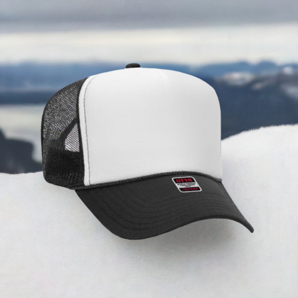 Black/White/Black Otto Trucker Hat