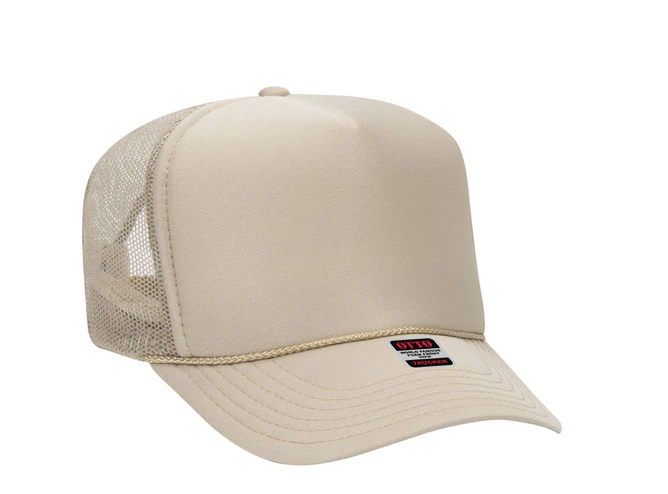 KHAKI OTTO Foam Trucker Hat
