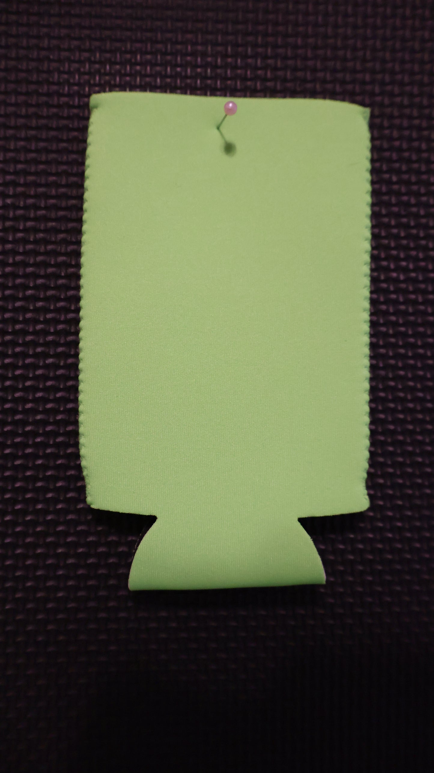 Neon Green Slim Can Koozie