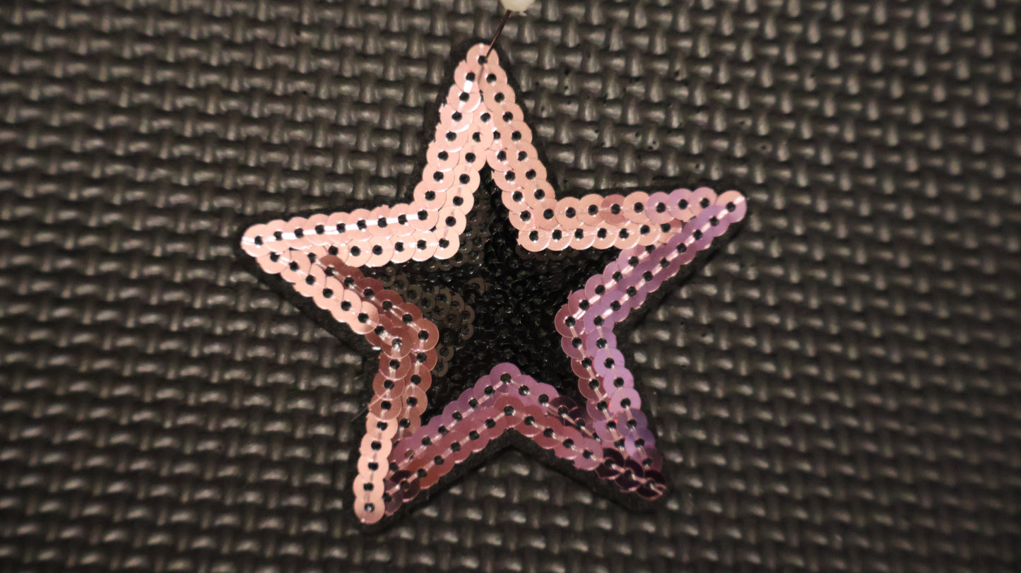 Pink/Black Star
