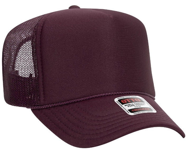 Maroon OTTO Foam Trucker Hat